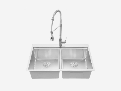 LD850D手工直角雙盆