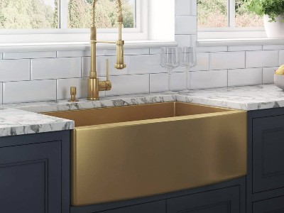 LZ-S3022-10-Q手工圓角裙邊單盆