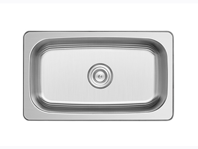 RV2716S拉伸一體成型不銹鋼水槽