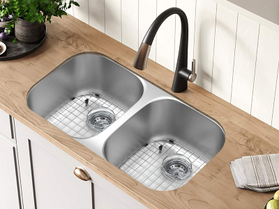 HU6-030拉伸盆圓角雙槽