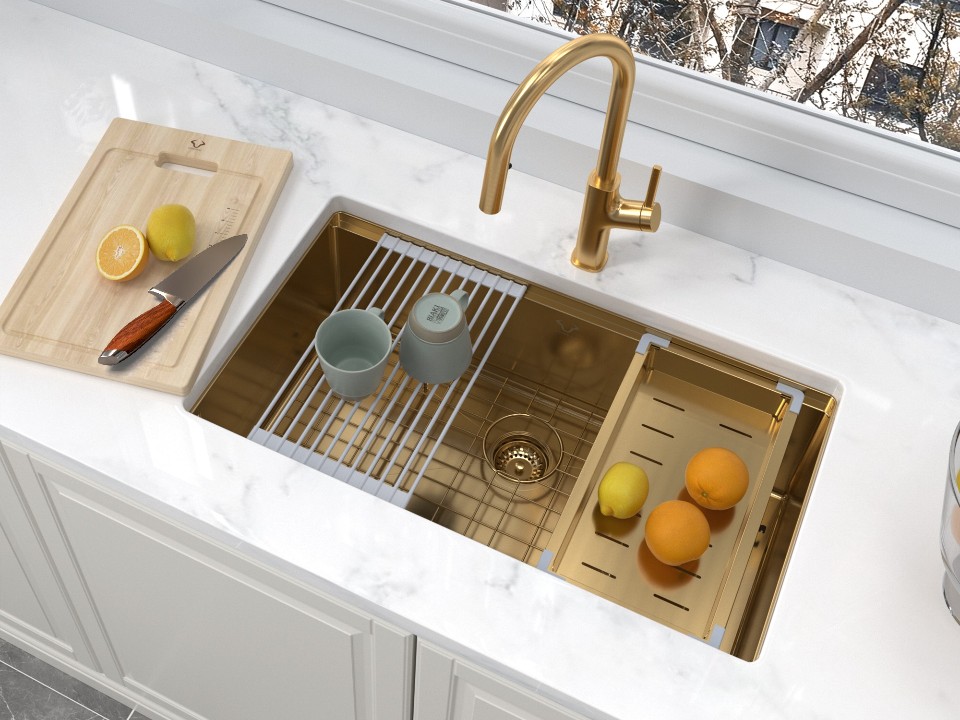 如何選擇不銹鋼水槽，讓廚房臺面保持清凈
